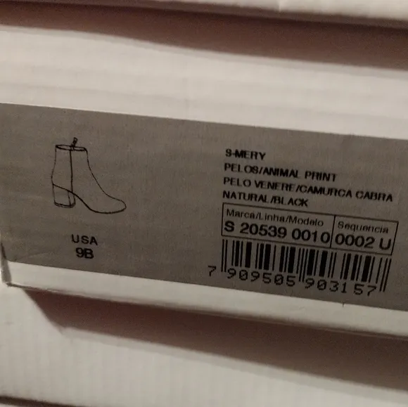 NIB🔥$290 Schutz Gorgeous Horsehair Booties🤩 with Dustbag Size 9 Trending