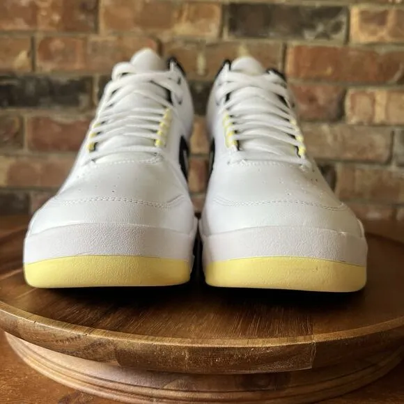Nike Air Flight Lite Mid White Lemon Black Sneakers Shoes DV0824-100 Men's 11