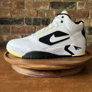 Nike Air Flight Lite Mid White Lemon Black Sneakers Shoes DV0824-100 Men's 11
