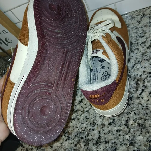 Nike Air Force 1 '07 LV8 1 Low Notebook Doodle Light British Tan FQ8713-200 11.5