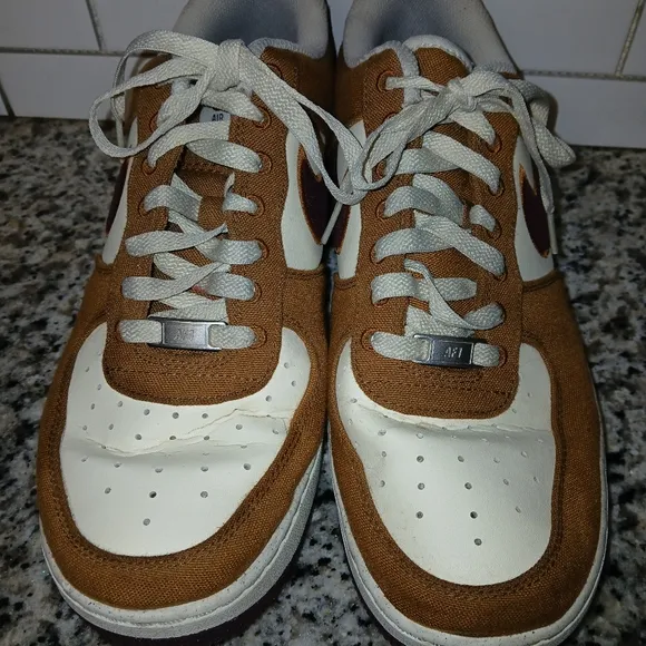 Nike Air Force 1 '07 LV8 1 Low Notebook Doodle Light British Tan FQ8713-200 11.5