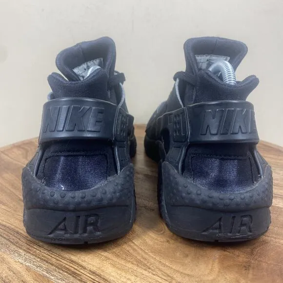 Nike Air Huarache Triple Black Mens Size 11 Athletic Running Shoes