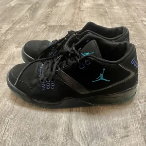 Nike Air Jordan Flight 23 Sneakers Men 10 Blue Lagoon Black Purple 317820-013