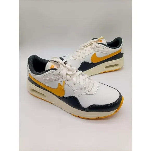 Nike Air Max SC Casual Sneakers Mens 11 Sail / University Gold Shoes FQ0205 133