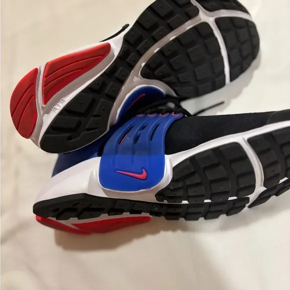 Nike Air Presto Blue &amp; Red Women Size 8