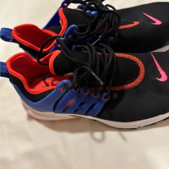 Nike Air Presto Blue &amp; Red Women Size 8