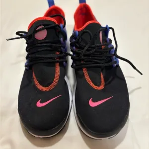 Nike Air Presto Blue &amp; Red Women Size 8