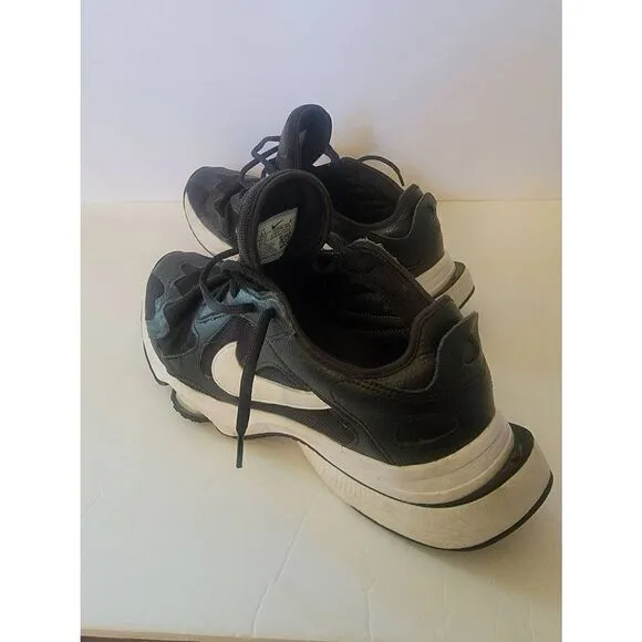 Nike Air Zoom Division Unisex Black Lace-up Sneaker Running Shoes Size 9.5