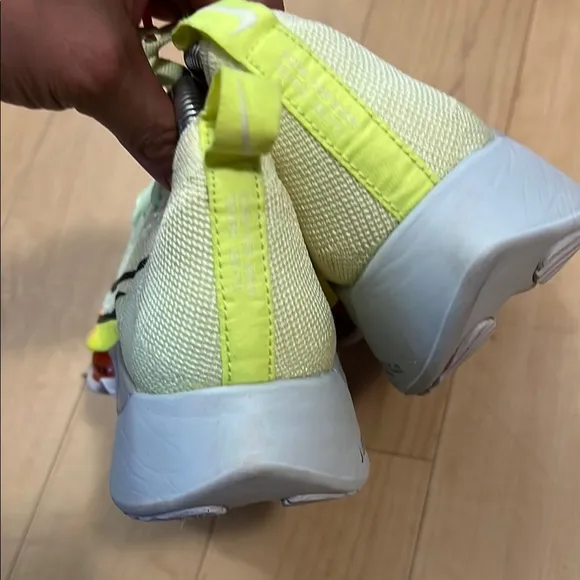 Nike Black and Yellow Sneakers with Dynamic Design