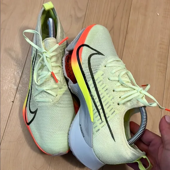 Nike Black and Yellow Sneakers with Dynamic Design