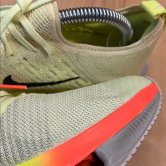 Nike Black and Yellow Sneakers with Dynamic Design
