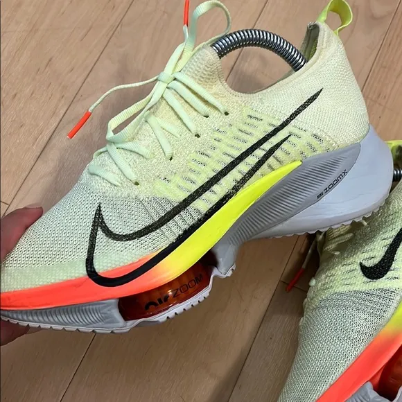 Nike Black and Yellow Sneakers with Dynamic Design