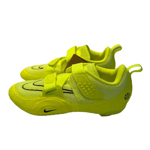 Nike Cycling Shoes Mens SuperRep 2 Next Nature Volt Indoor Cycling Neon