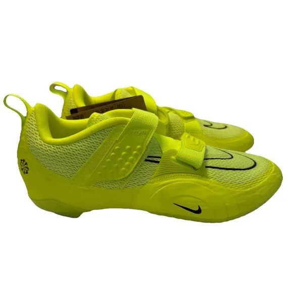 Nike Cycling Shoes Mens SuperRep 2 Next Nature Volt Indoor Cycling Neon