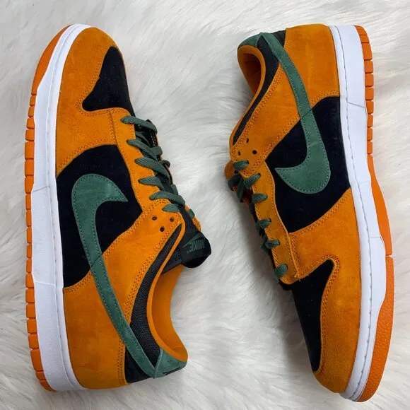 Nike Dunk Low SP Retro Orange Mens Casual Shoes DA1469-001 VNDS Sz 14