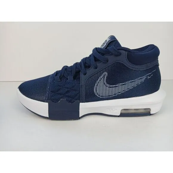 Nike LeBron Witness VIII TB College Navy/White FB9944-400  Men's Size 8.5 Blue