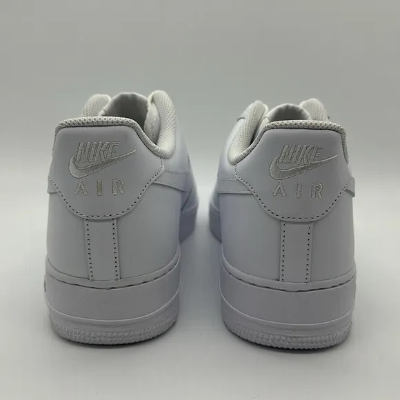 Nike Men's Air Force 1 Low '07 Triple White Casual Sneaker CW2288-111 NWOB