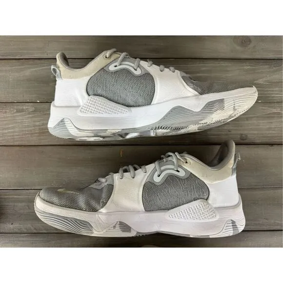 Nike Paul George PG 5 TB in Wolf Grey Size 11.5 Athletic Basketball Shoes