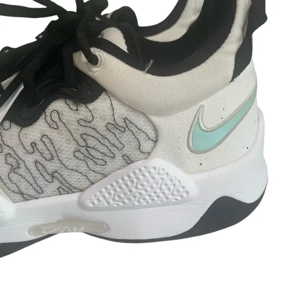 Nike PG 5 Paul George Men's Basketball Shoes White-Glacier Blue-Platinum Tint