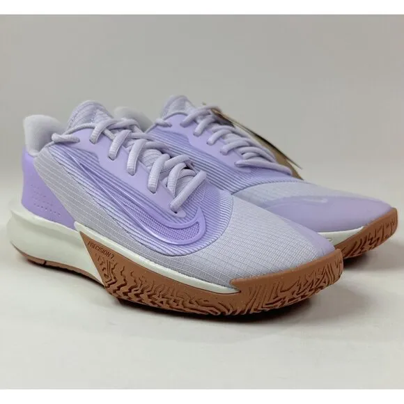 Nike Precision VII Womens 7.5 Lilac Purple Basketball Shoes Sneakers HF1585-500