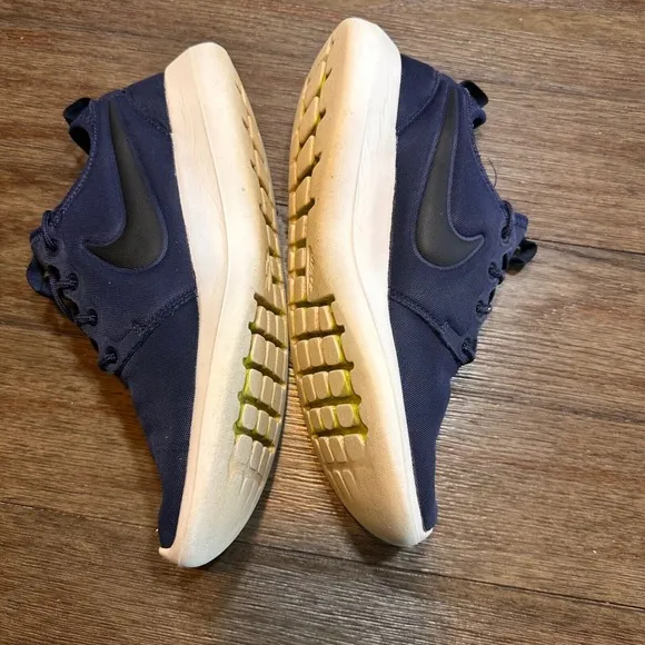 Nike Roshe Two 844656-400 Running Shoes Gym Trainers Midnight Navy Blue 9.5