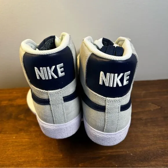 Nike SB Blazer Mid Shoes Barely Green, Navy, Barely Green, White NWOT