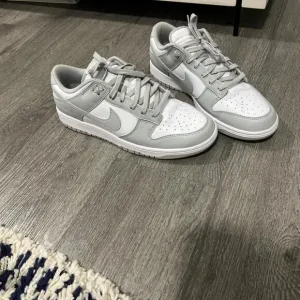 NIKE SB Dunk Low Pro Casual Shoes - Grey/White