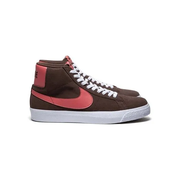 Nike SB Zoom Blazer Mid 'Brown Adobe' FD0731-200‎ Suede Shoes M 10.5 / W 12 NIB