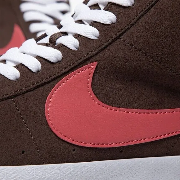 Nike SB Zoom Blazer Mid 'Brown Adobe' FD0731-200‎ Suede Shoes M 10.5 / W 12 NIB