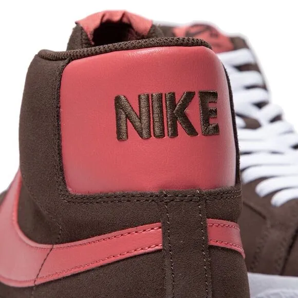 Nike SB Zoom Blazer Mid 'Brown Adobe' FD0731-200‎ Suede Shoes M 10.5 / W 12 NIB