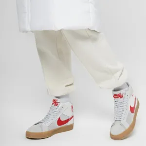 Nike SB Zoom Blazer Mid Premium Oversized Swoosh Mens Shoes Summit White Red 14