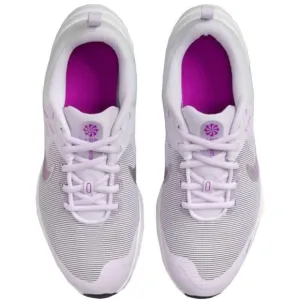 Nike Sneakers girl 3.5 White and Violet Downshifter 12 Running shoes