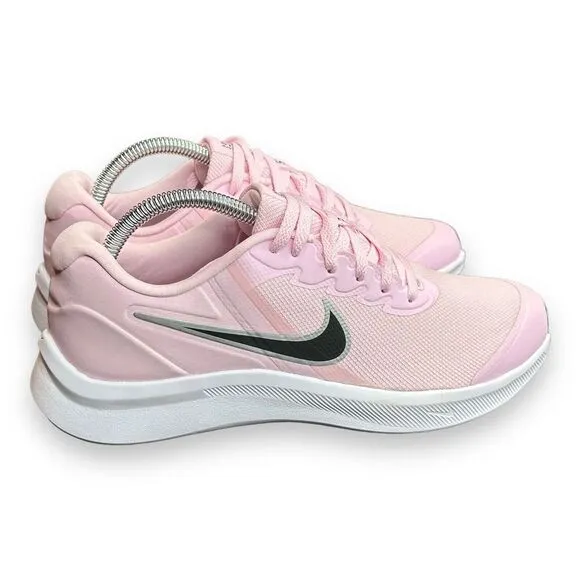 Nike Star Runner 3 Girl's Running Size 6.5Y/8 Women Shoes Pink /White DA2776-601