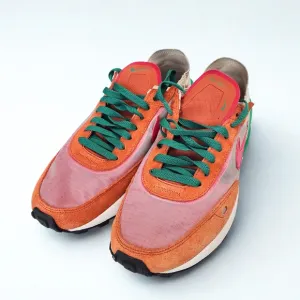 Nike Waffle One Women's Shoes in Orange and Green Women's Nike Size 9.5