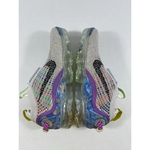 Nike Women’s Air Vapormax 2020 FK Flyknit Shoe CJ6741 001 Pure Platinum Sz-6