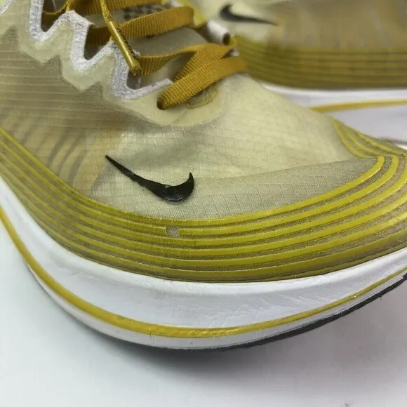 Nike Zoom Fly SP Dark Citron AJ9282 300 Lightweight Running Shoes