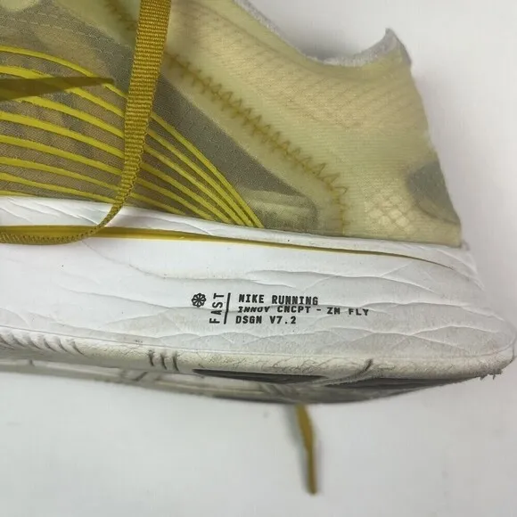 Nike Zoom Fly SP Dark Citron AJ9282 300 Lightweight Running Shoes