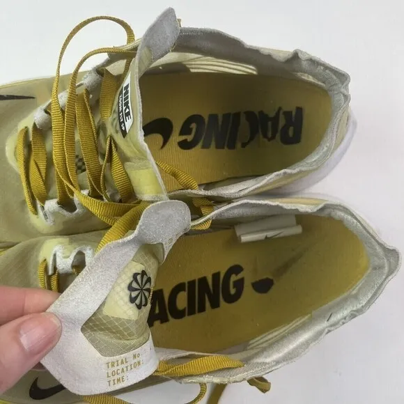 Nike Zoom Fly SP Dark Citron AJ9282 300 Lightweight Running Shoes