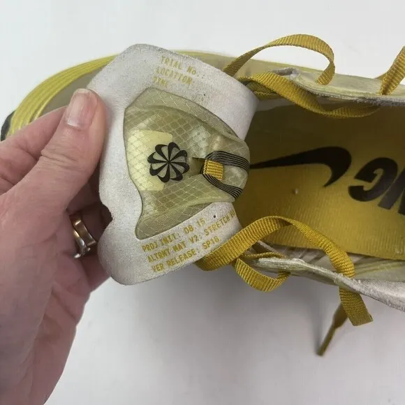 Nike Zoom Fly SP Dark Citron AJ9282 300 Lightweight Running Shoes