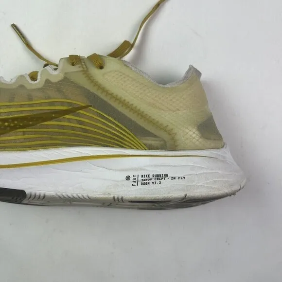 Nike Zoom Fly SP Dark Citron AJ9282 300 Lightweight Running Shoes
