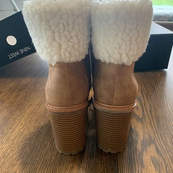 Nine West Pennie Ankle Boots Women's  6.5 M NEW