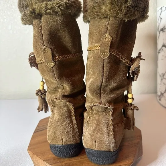 Nine West suede boots size 6