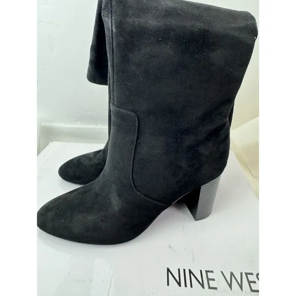Nine West Women’s Bottom Black Boots Size: 9.5M