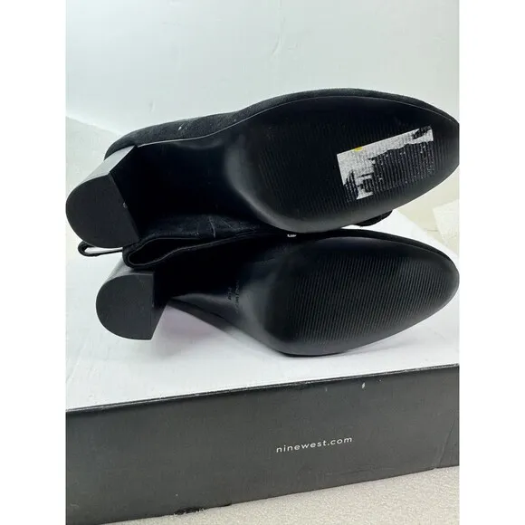 Nine West Women’s Bottom Black Boots Size: 9.5M