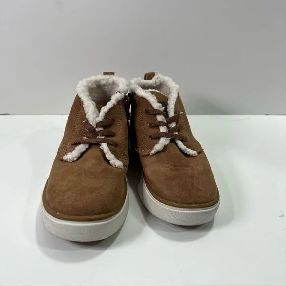 𝅺Nordstrom Rack Toddler Boys Sherpa Boots sz 10  NEW # bag L -51