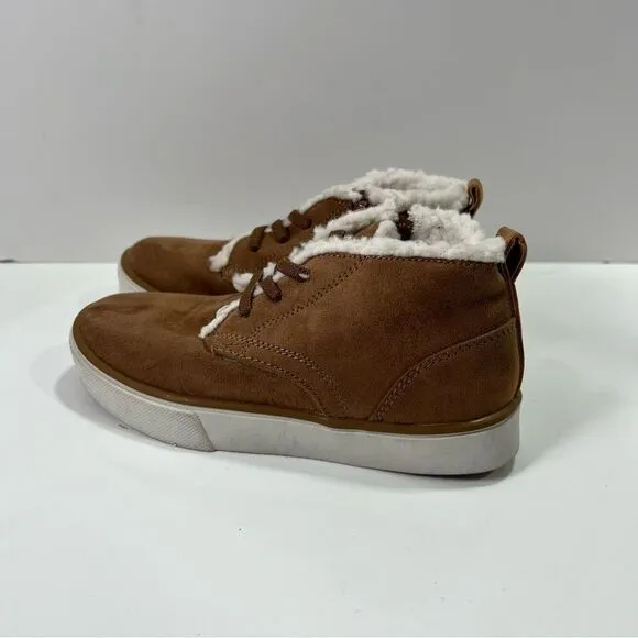 𝅺Nordstrom Rack Toddler Boys Sherpa Boots sz 10  NEW # bag L -51
