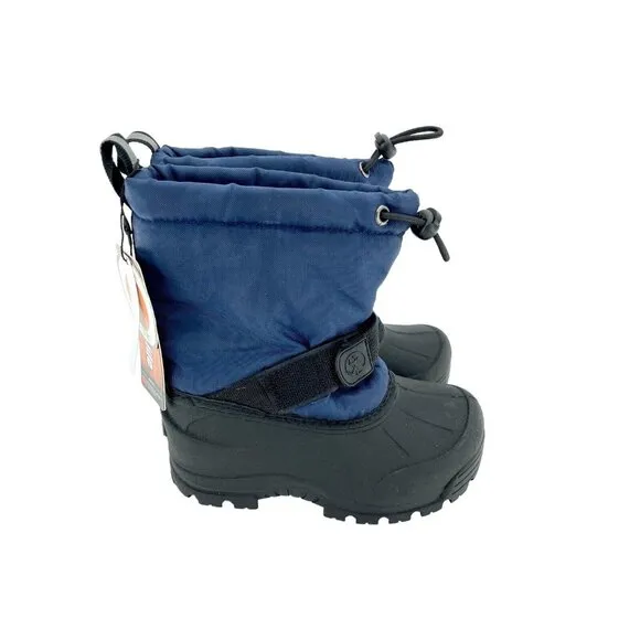 Northside Snow Boots Frosty Toddler Boys Girls Insulated Blue SZ 10 NWT