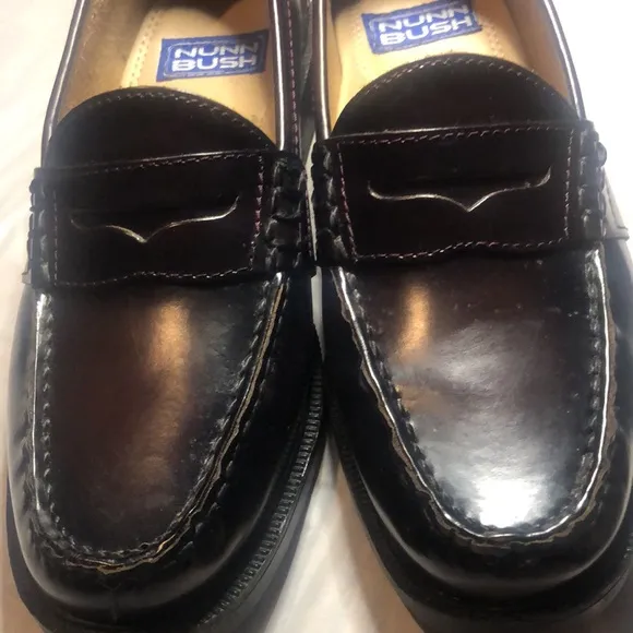 Nunn Bush Men's Mahogany Loafers