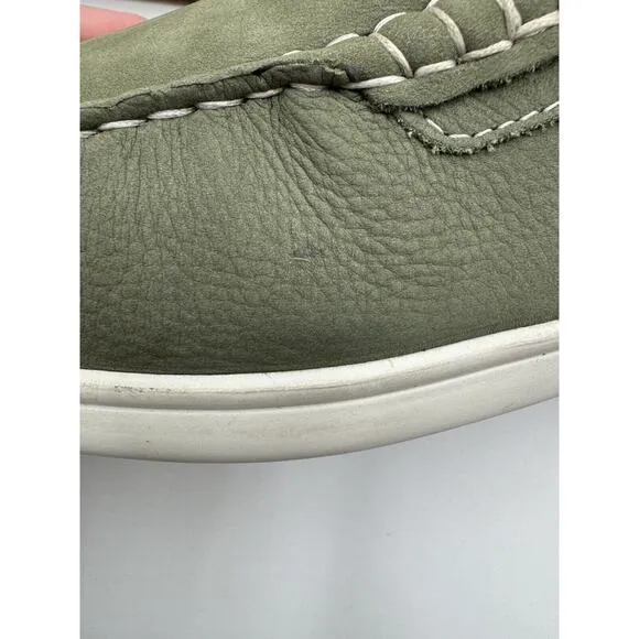 NWD Johnston &amp; Murphy BRANNON Men's Slip On Casual Shoe Green Size 11.5 Medium