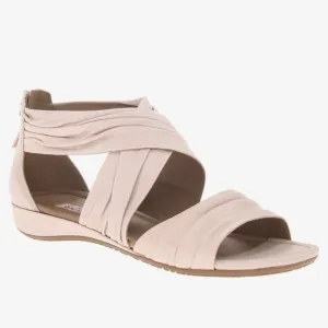 NWOB Ecco Bouillon Leather Flat Sandals size 39